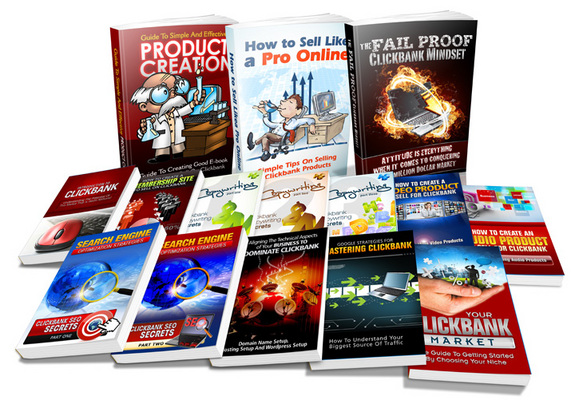 Product picture Clickbank Crash Course Vol 1-9 w Master Resale Rights